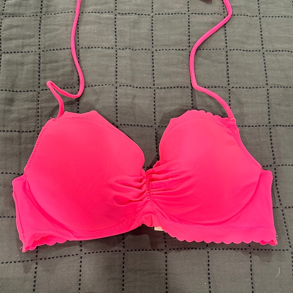 Victoria's Secret Hot Pink Bikini Top
